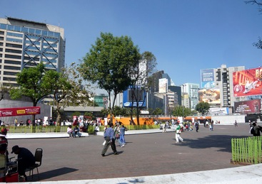 La Glorieta Insurgentes volverá a estar limpia de anuncios publicitarios. Se reubicarán los nodos y las torres comerciales