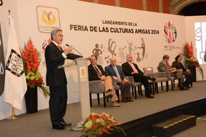 “La Feria de las Culturas Amigas 2014” de la Ciudad de México, al Zócalo