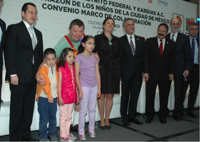Firma Convenio GCDMX con Kardias a favor de 100 mil niños y niñas