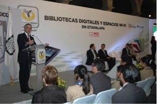 Atestigua Jefe de Gobierno Proyecto de 18 Bibliotecas Digitales en Iztapalapa