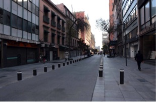 La nueva Calle 16 de Septiembre es agradable, segura y atractiva