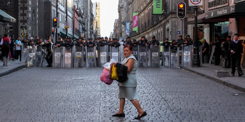 Los bloqueos en CDMX, la guerrilla inspira