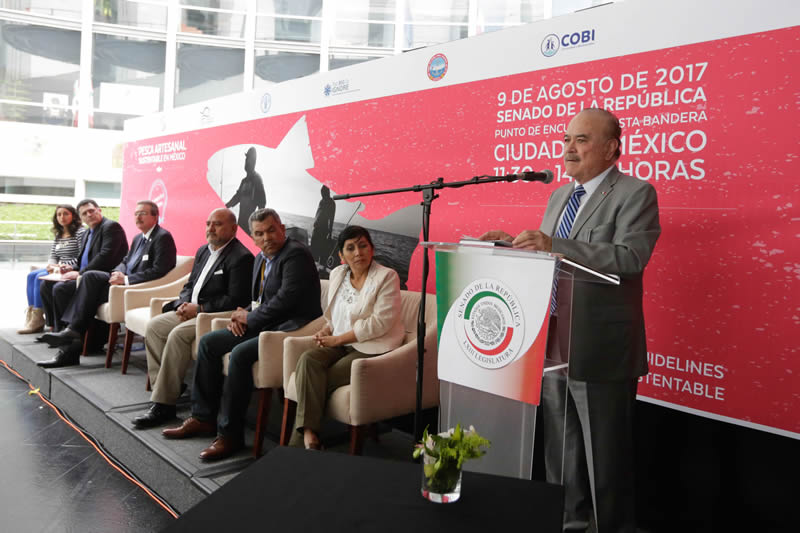 Presentan en el Senado directrices de pesca en pequeña escala