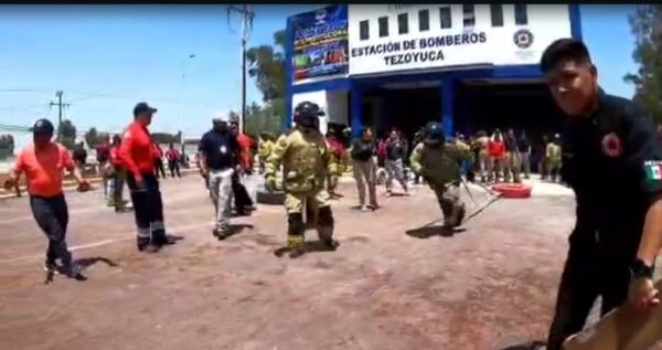 Hermandad y disciplina destacan a bomberos de Texcoco en primer Rally Intermunicipal Zona Nororiente