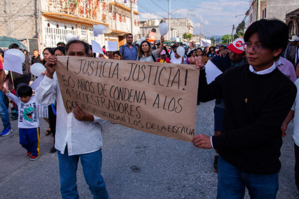 Marchan en Chiapas para denunciar aumento en desapariciones de niños y niñas