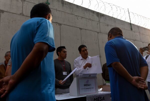 Comenzó la elección; personas con discapacidad y reos sin sentencia, primeros en votar por la presidencia
