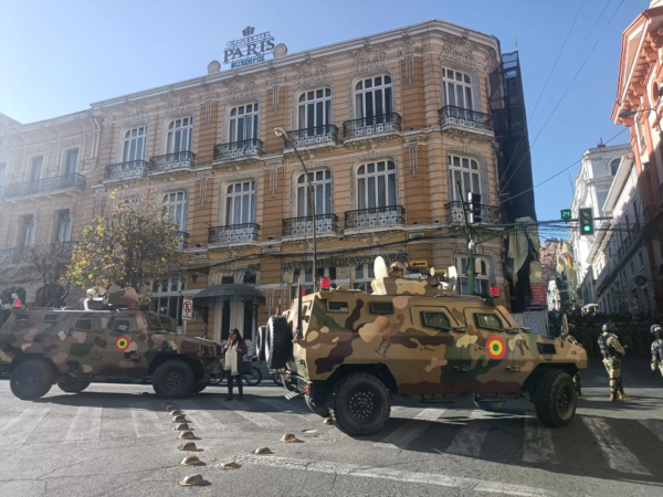 Fracasa golpe de Estado en Bolivia